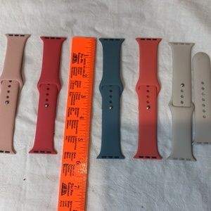 Silicone watch bands for Apple watch